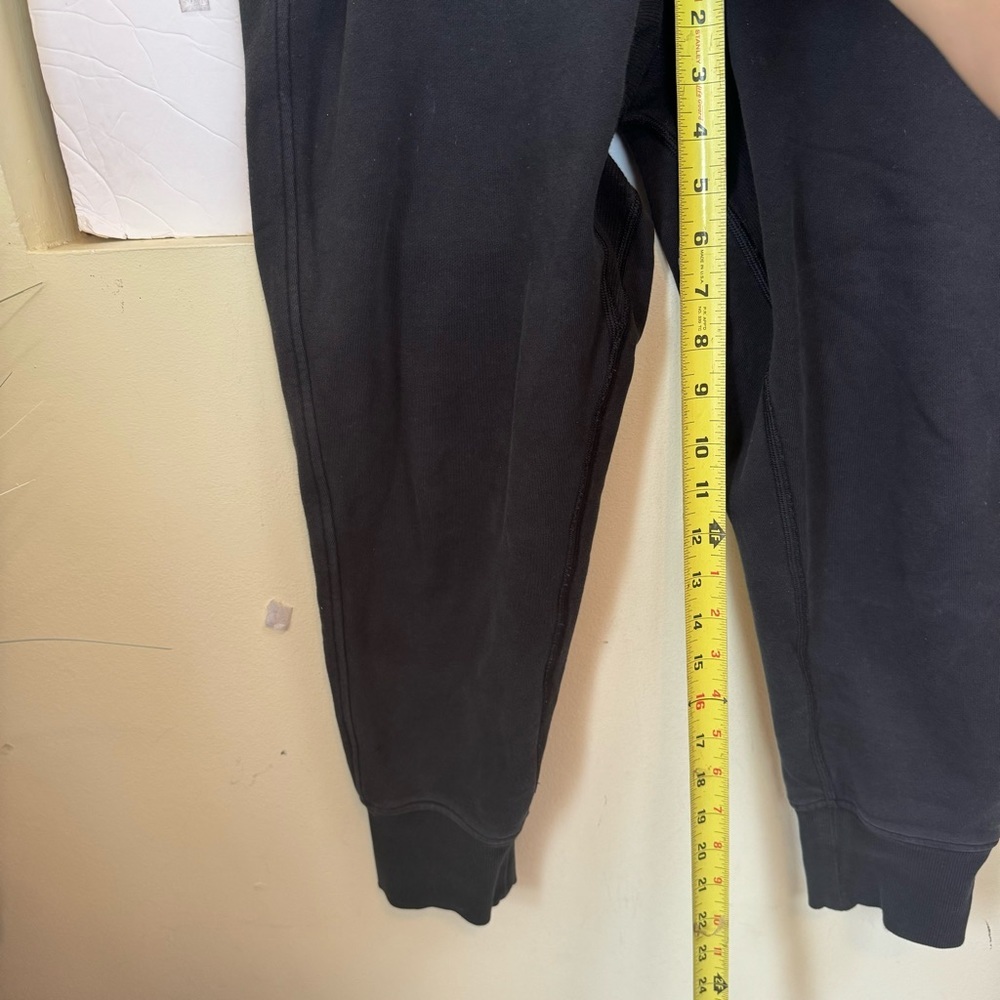 Lululemon Cotton Joggers Track Pants French Terry Pockets Ribbed Band Fleece 6 - Picture 15 of 16